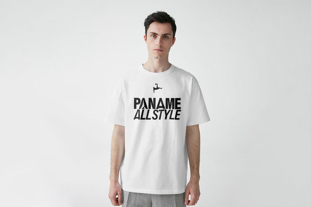 T-shirt PANAME ALL STYLE PARIS BLANC