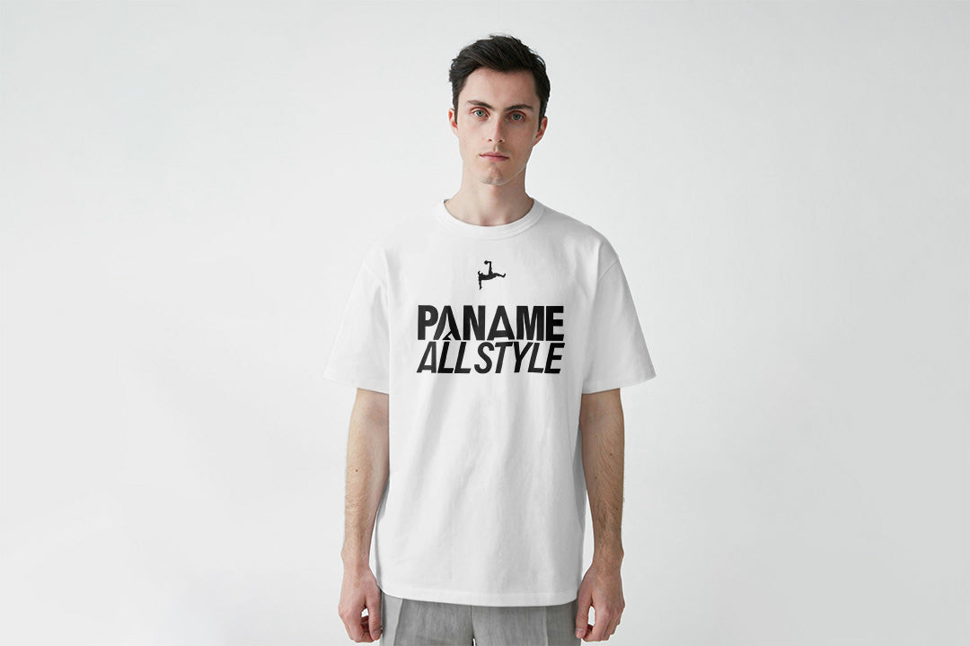 T-shirt PANAME ALL STYLE PARIS BLANC